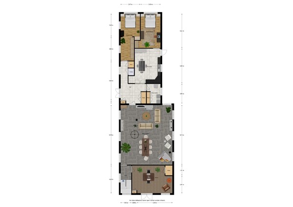 Floorplan - Oudestad 37, 4501 JA Oostburg